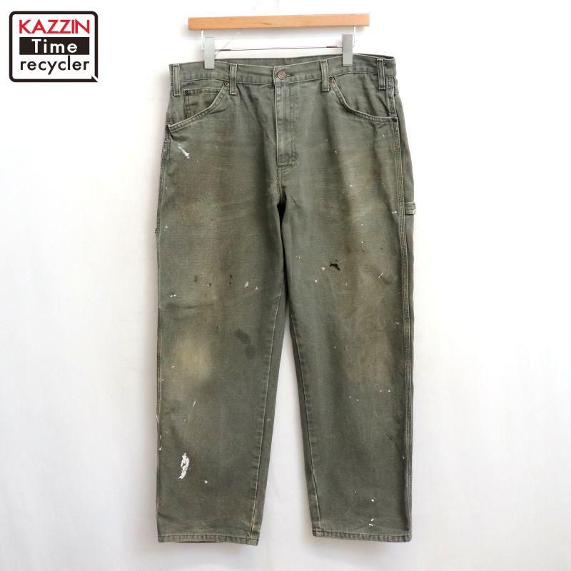00s Dickies ペインターパンツ　ダック 00s Dickies ペンキ ダック ペインターパンツ メンズ Lサイズ