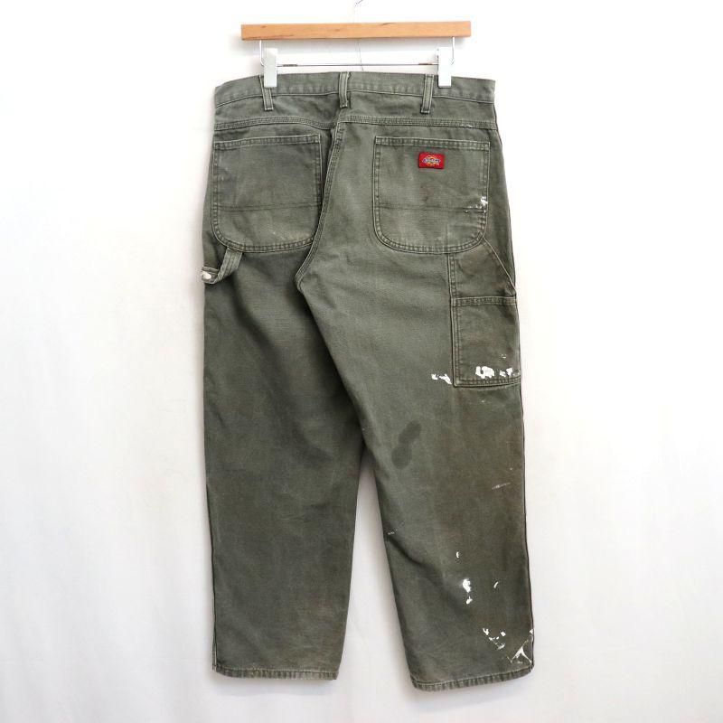 00s Dickies ペンキ ダック ペインターパンツ メンズ Lサイズ