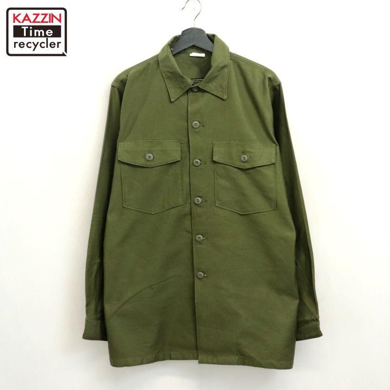 60s USA vintage U.S.ARMY OG-107 桼ƥƥ ߥ꥿꡼  XL ӥå С