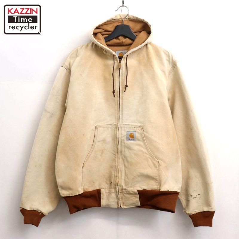 90s vintage Carhartt ƥ֥ѡ ΢ϥޥ å 㥱å  XL ӥå С