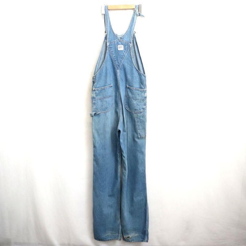 70s lee vintage オーバーオール デニム 古着 usa製 70s USA製 vintage Lee デニム オーバーオール メンズ Mサイズ