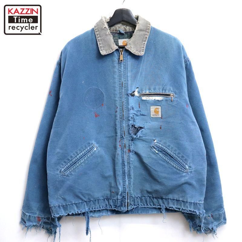90s vintage Carhartt ΢ϥ֥󥱥å ǥȥ å 㥱å  XL ӥå С