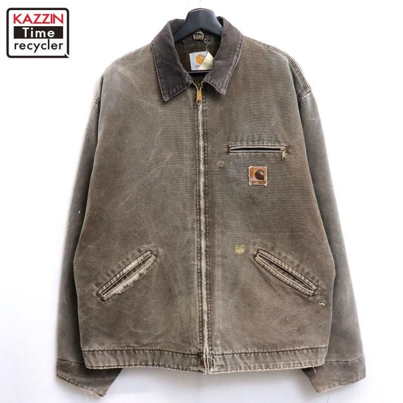 90s USA vintage Carhartt ΢ϥ֥󥱥å ǥȥ å 㥱å  ɽXL