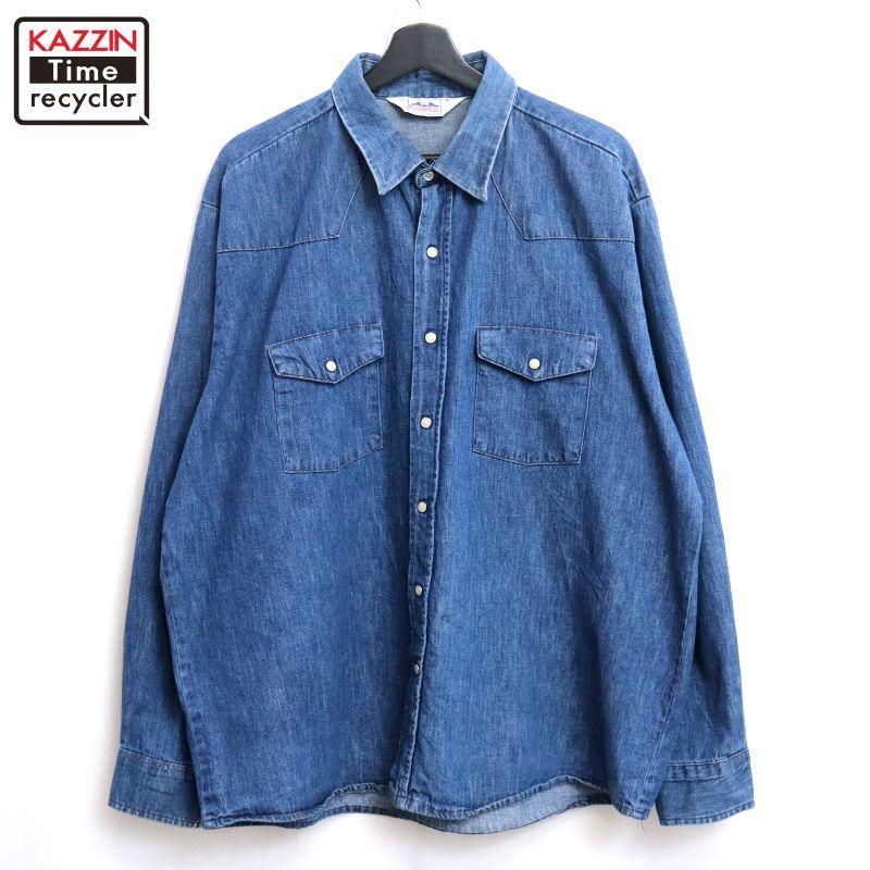 90s USA vintage DAKOTA ǥ˥ 󥷥  ɽXL