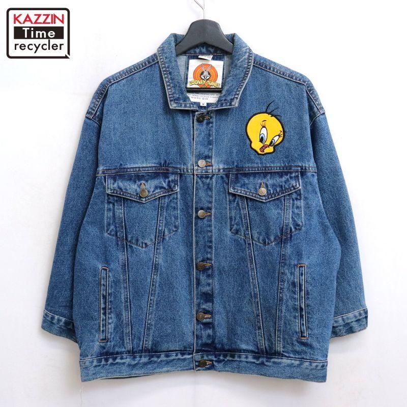 90s vintage 롼ˡƥ塼 Looney Tunes ȥƥ ǥ˥ॸ㥱å  ɽM