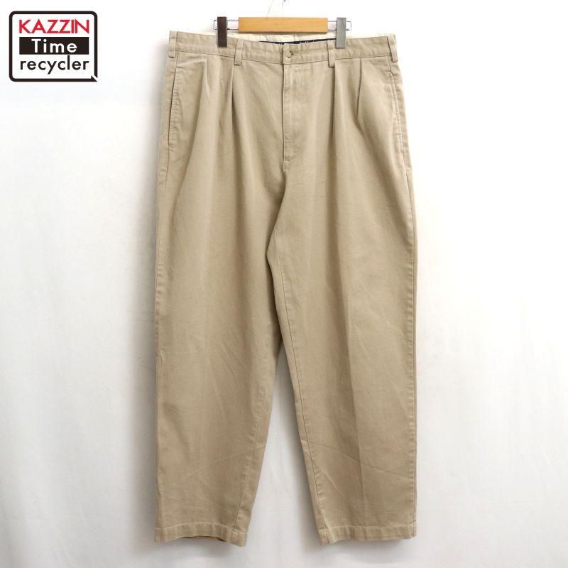 90s USA vintage RALPH LAUREN ݥ ANDREW 2å  ѥ  L