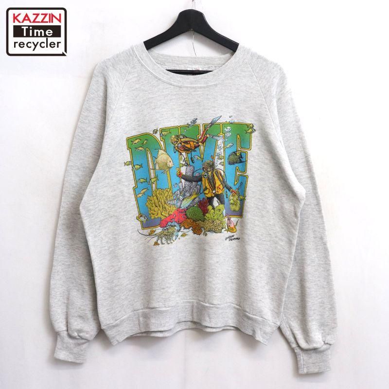 90s USA vintage JERZEES ӥ եå å ȥ졼ʡ  ɽL