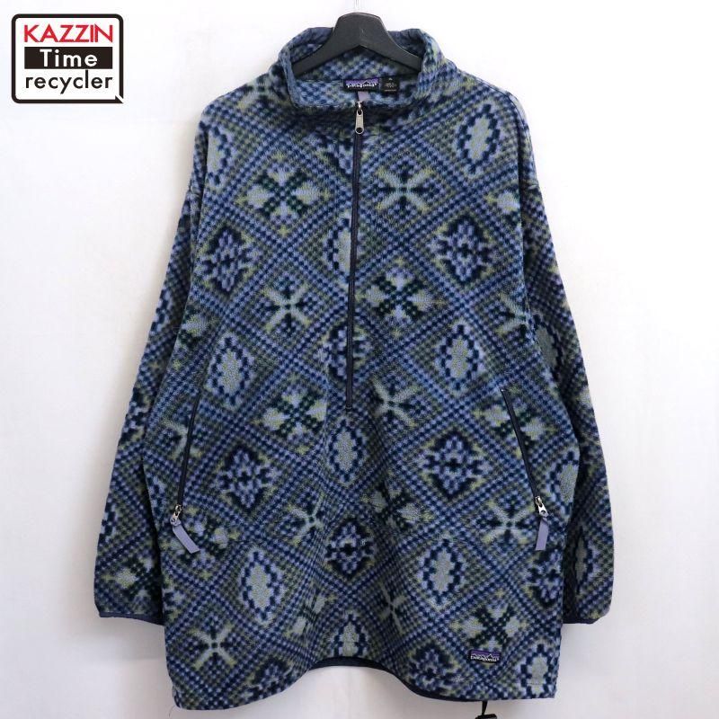 90s USA vintage patagonia  ϡեå 25255 饤ȥȥץƥå ե꡼㥱å  ɽXL