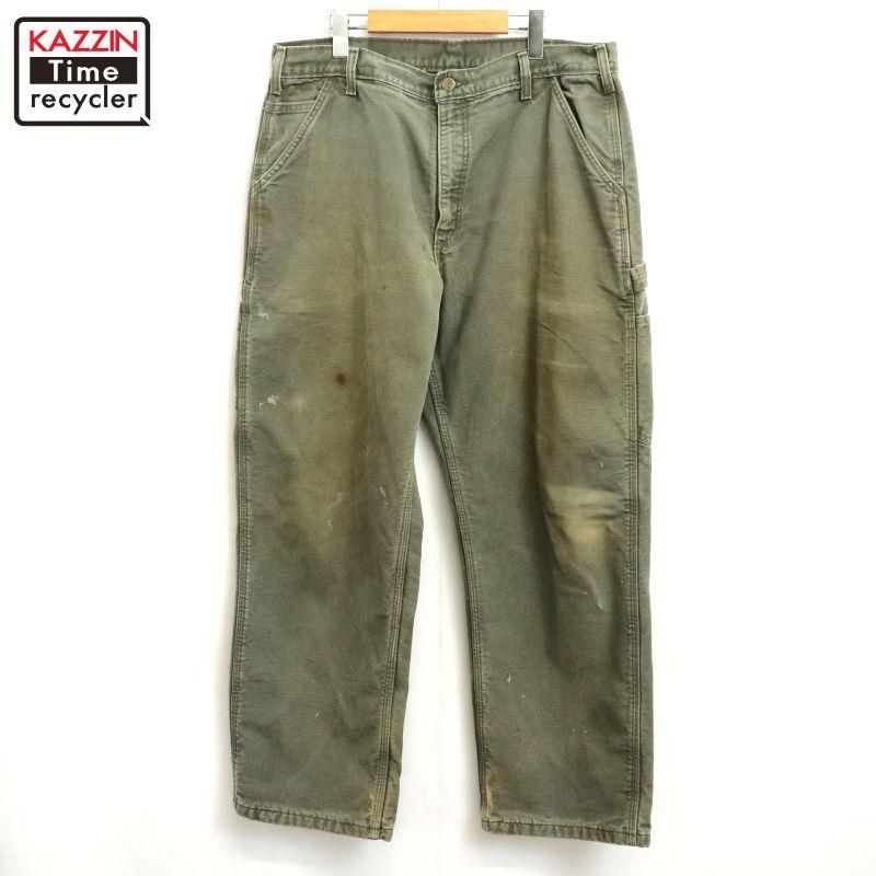 80s USA製 vintage Carhartt 100周年 ダブルニー ダック