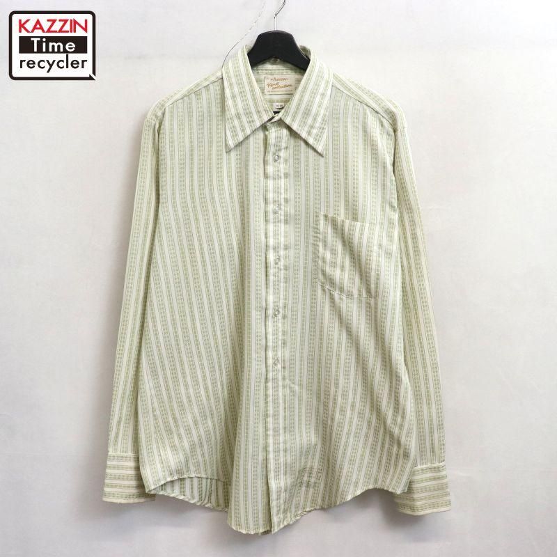 70s USA vintage ARROW ȥ饤 Ĺµ  XL~ ӥå С