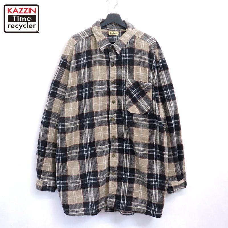 80s vintage L.L.Bean å ȥɥ ե꡼ Ĺµ  XL~ ӥå С