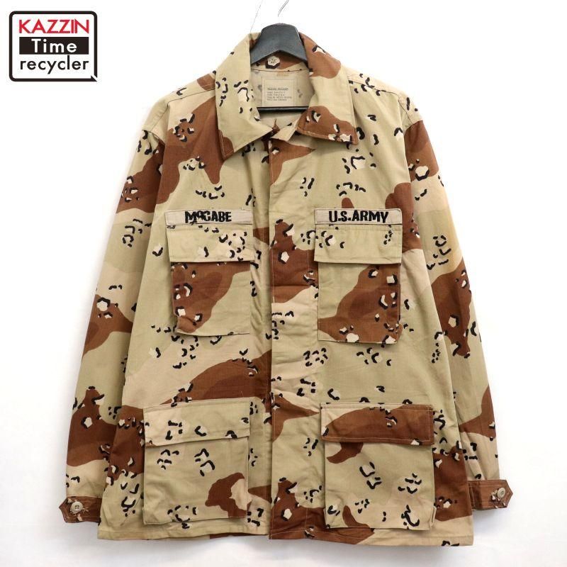 90s USA vintage U.S.ARMY  祳åץ Хå BDU ߥ꥿꡼㥱å  XL ӥå С
