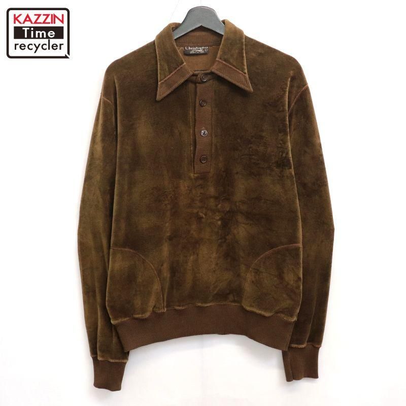 80s vintage Christopher ݥåդ ץ륪С ٥ Ĺµ  ɽL