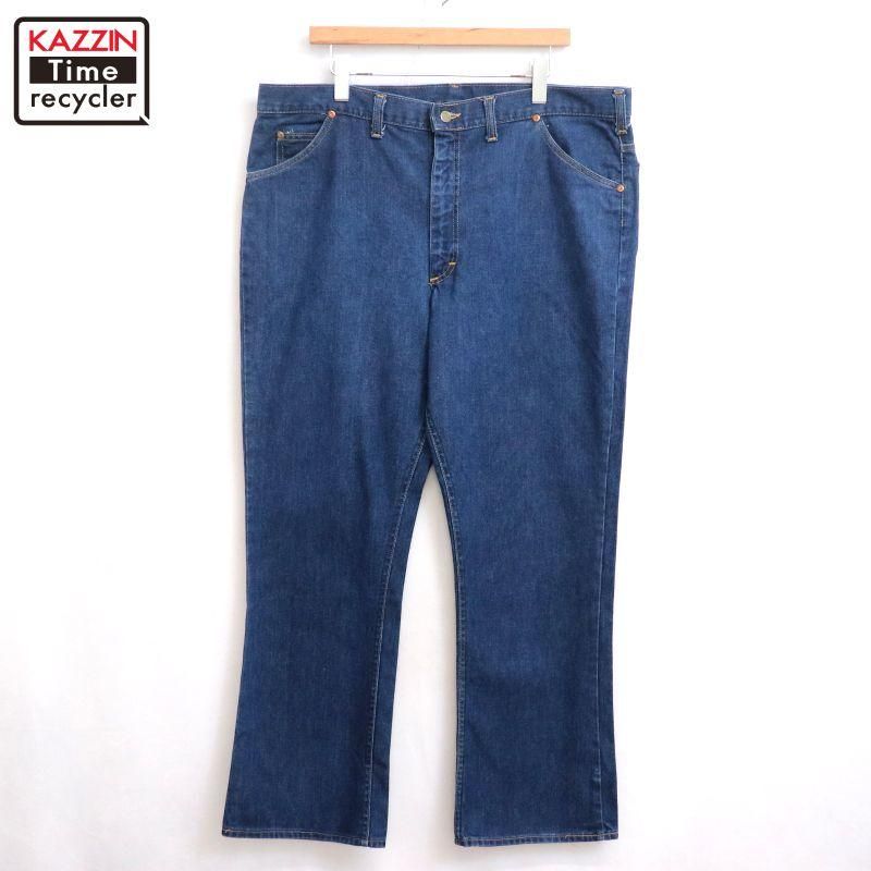 70s USA vintage Lee ե쥢 201 ֥ĥ ǥ˥ѥ  XL~ ӥå С