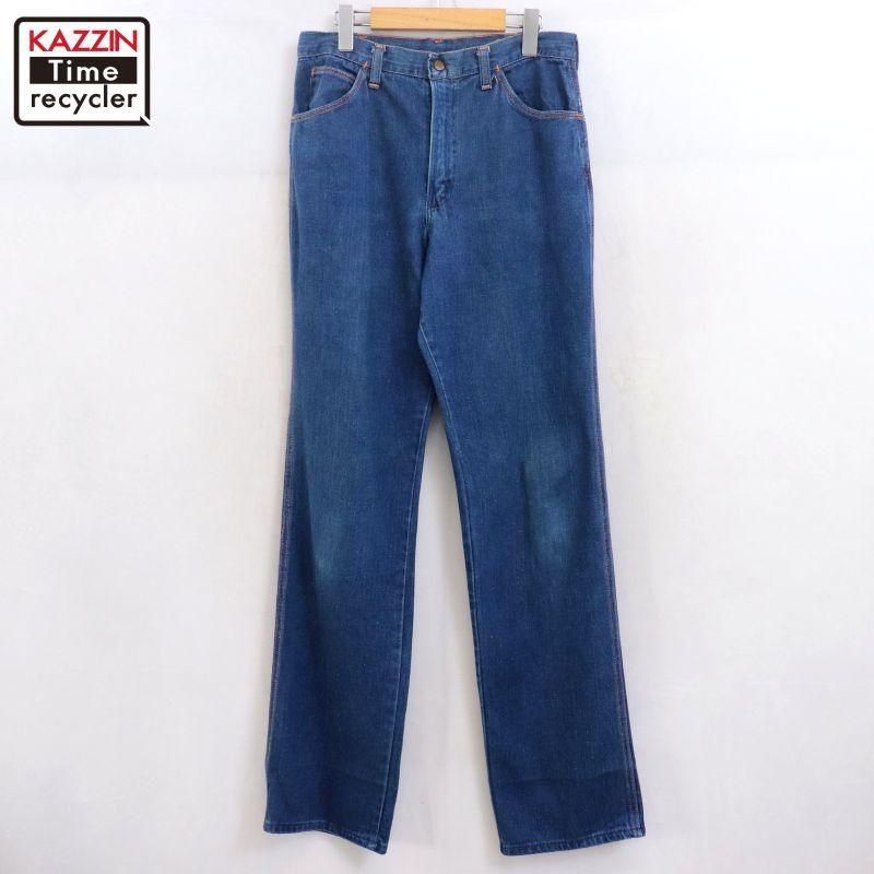 70s USA vintage Wrangler ȥ졼 ǥ˥ѥ ˥å S
