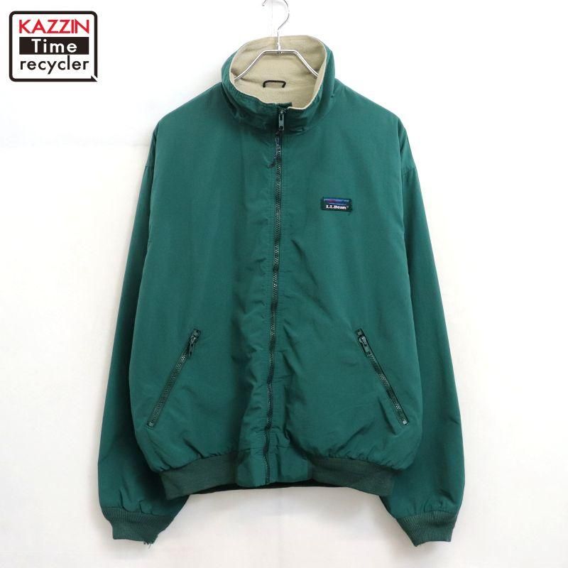 90s vintage L.L.Bean ꡼󥸥㥱å ΢ϥե꡼ ʥ󥸥㥱å  XL~ ӥå С