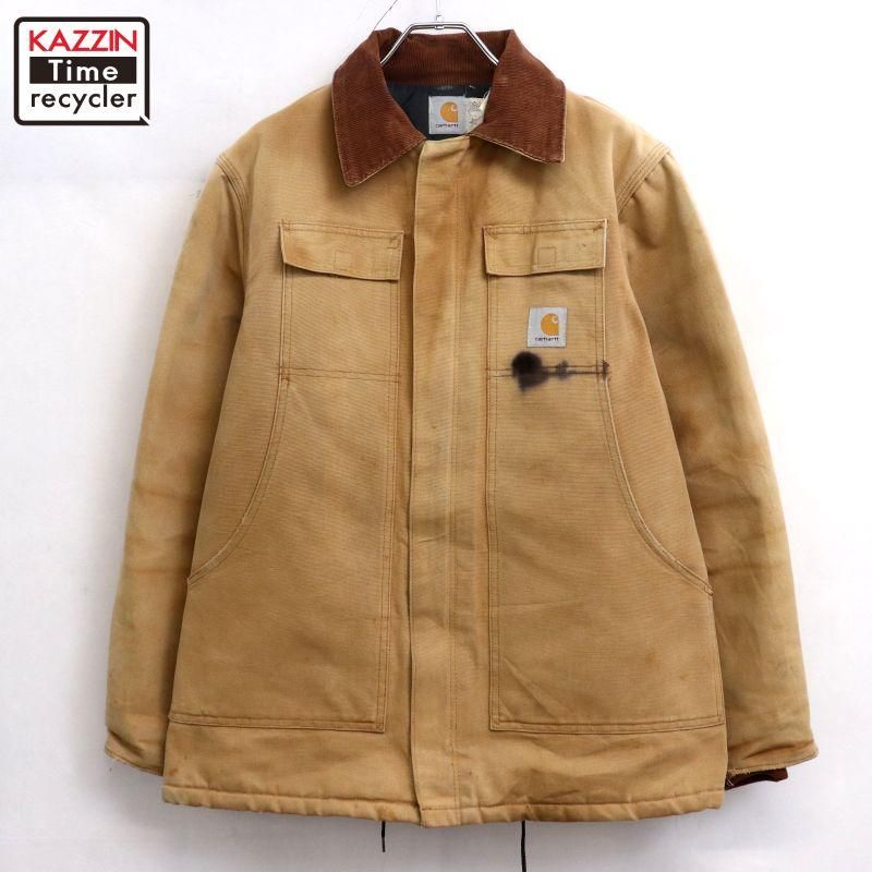 90s USA vintage Carhartt ȥǥʥ륳 å 㥱å  ɽ40