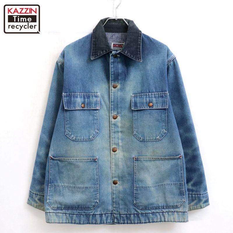 60s vintage BIGMAC デニム 裏地ブランケット カバーオール メンズ XL