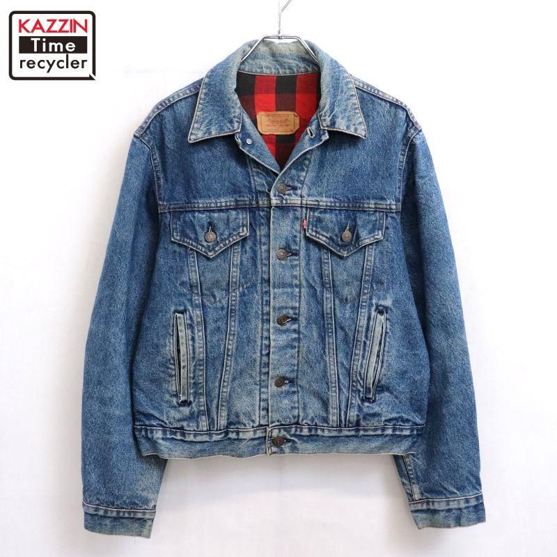 80s USA vintage Levi's 70411 ΢ϥͥ ܥ΢976 ǥ˥ॸ㥱å  ɽ42