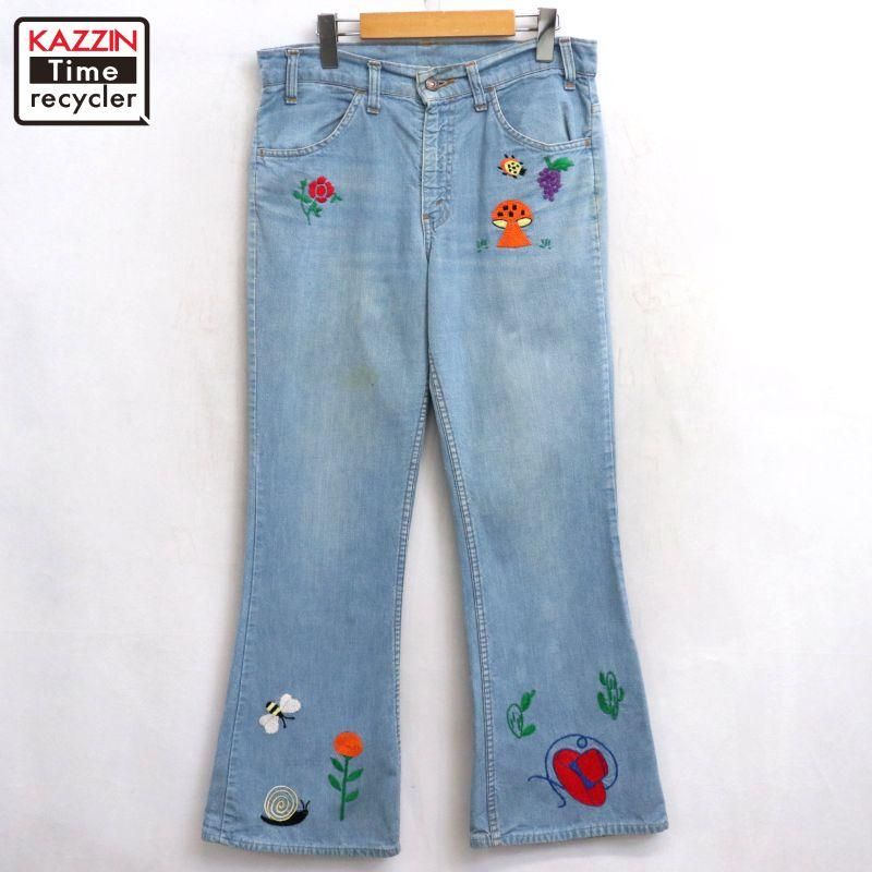 70s vintage Levi's ٥ܥȥ 693 ֥졼 ǥ˥ѥ  M