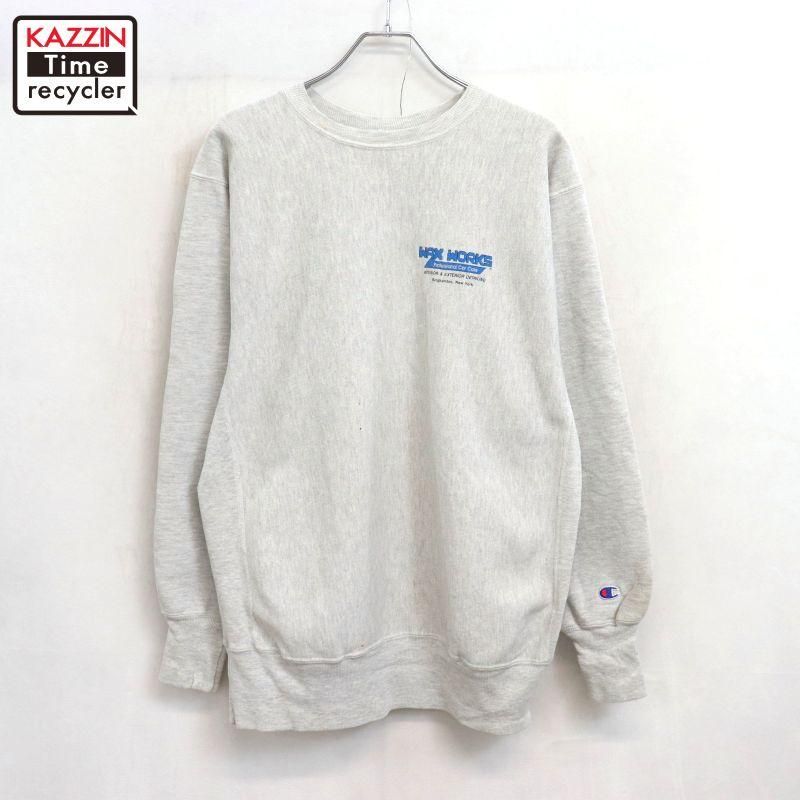 80s USA製 vintage Champion 3段プリント カプセル リバースウィーブ