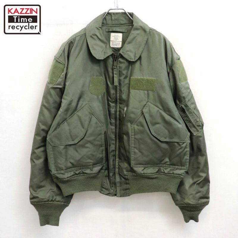 90s USA vintage U.S.AIR FORCE CWU-45P Alpha ե饤 ߥ꥿꡼㥱å  ɽXL