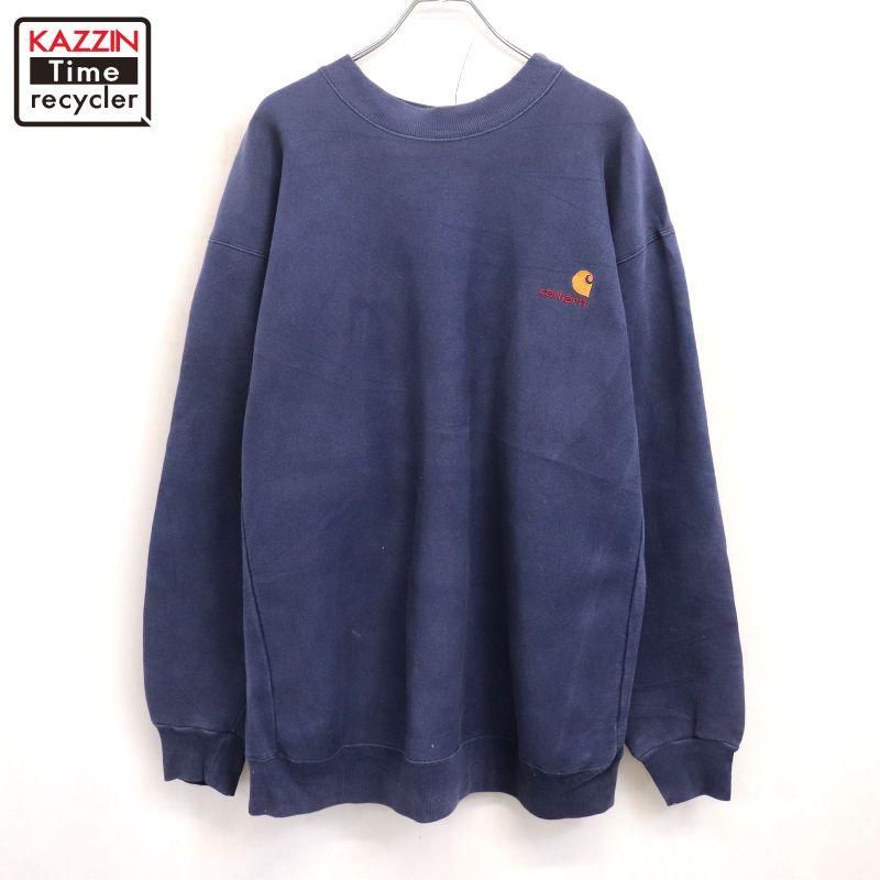 90s vintage Carhartt ե С֥ å ȥ졼ʡ  XL~ ӥå С