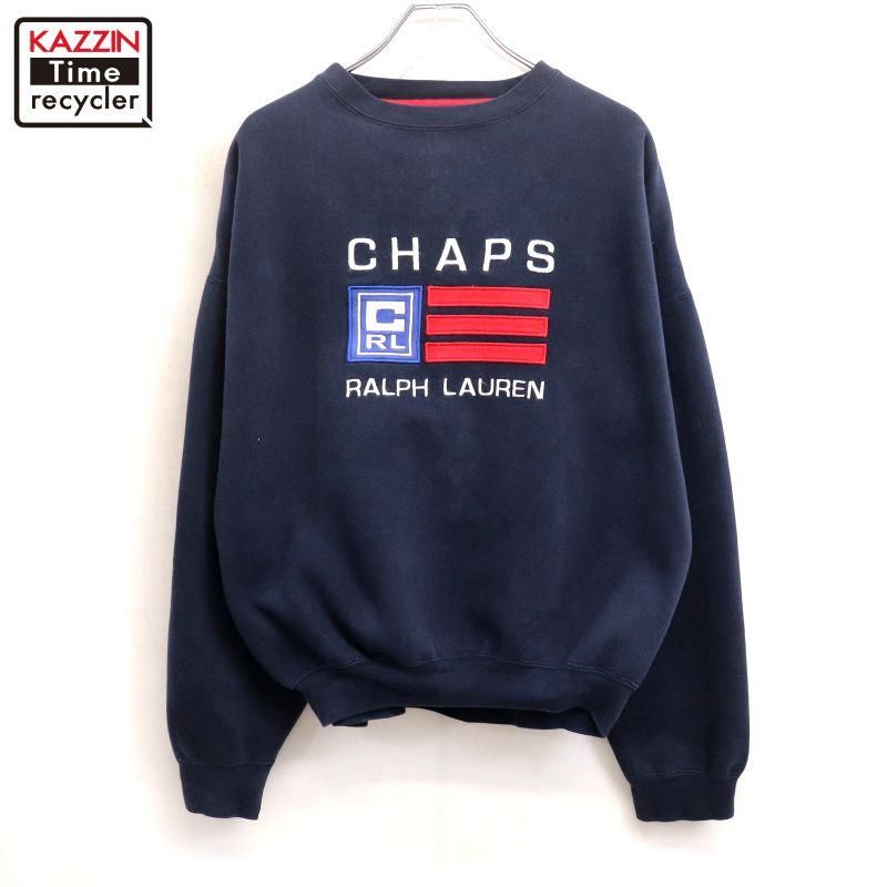 90s vintage CHAPS RALPH LAUREN ե å ȥ졼ʡ  ɽL