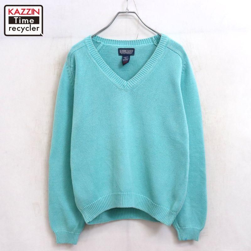 90s USA vintage LANDS' END ̵ Vͥå åȥ ˥åȥ ǥ ɽS