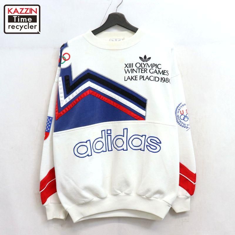 80s vintage adidas 졼ץ饷å ԥå å ȥ졼ʡ  XL ӥå С