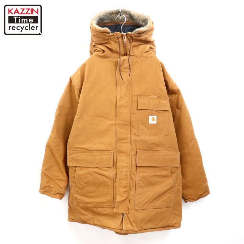 90s USA vintage Carhartt ٥ꥢѡ å 㥱å  XL~ ӥå С