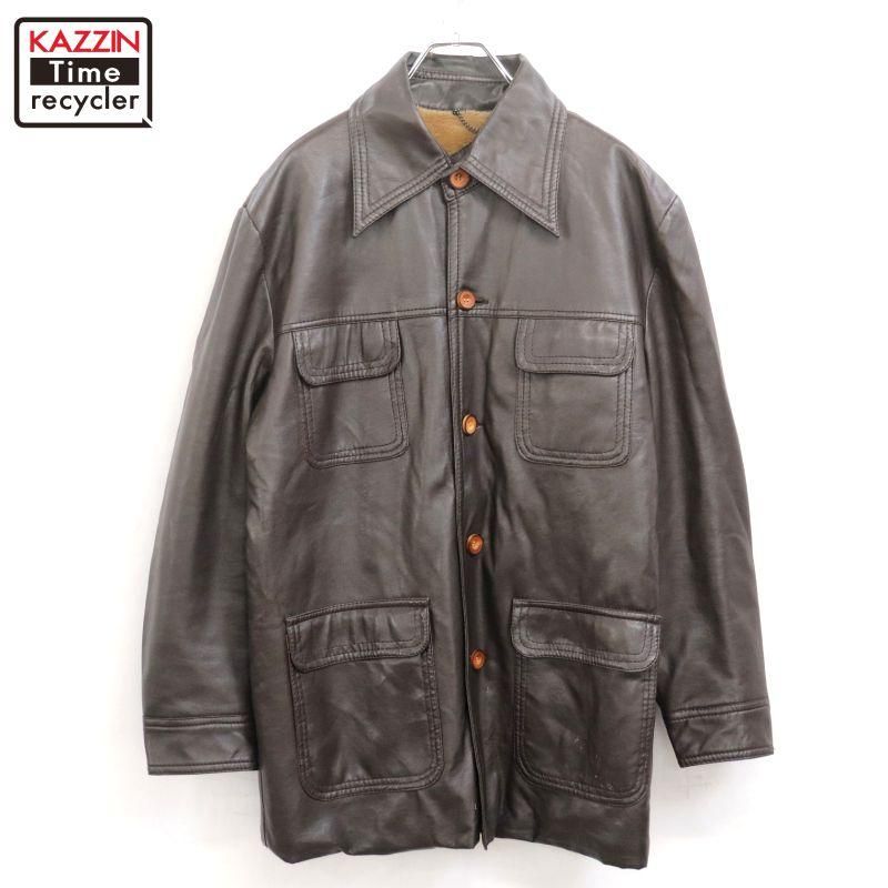 80s vintage ΢�ϥܥ� �ӥˡ��� �쥶�����㥱�å� ��� ɽ��M������