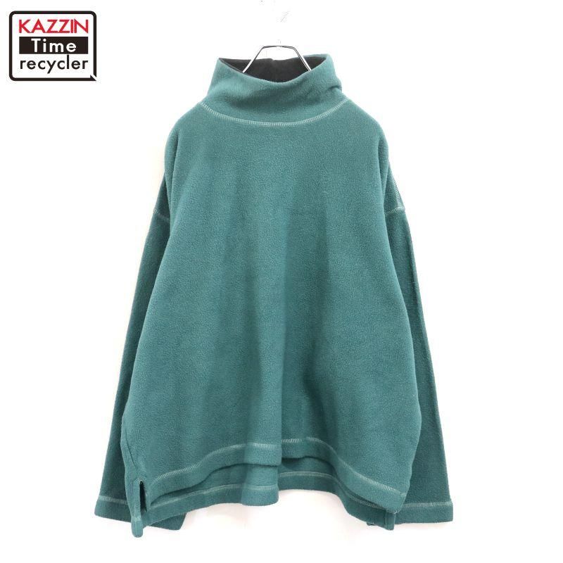 90s USA vintage J.CREW ̵ åͥå ץ륪С ե꡼ 㥱å ǥ ɽXL