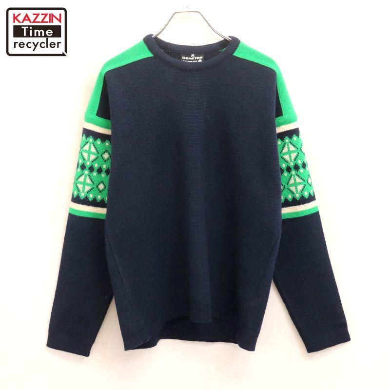 70s vintage DEMETRE ������ ������ �˥åȥ������� ��� ɽ��L������