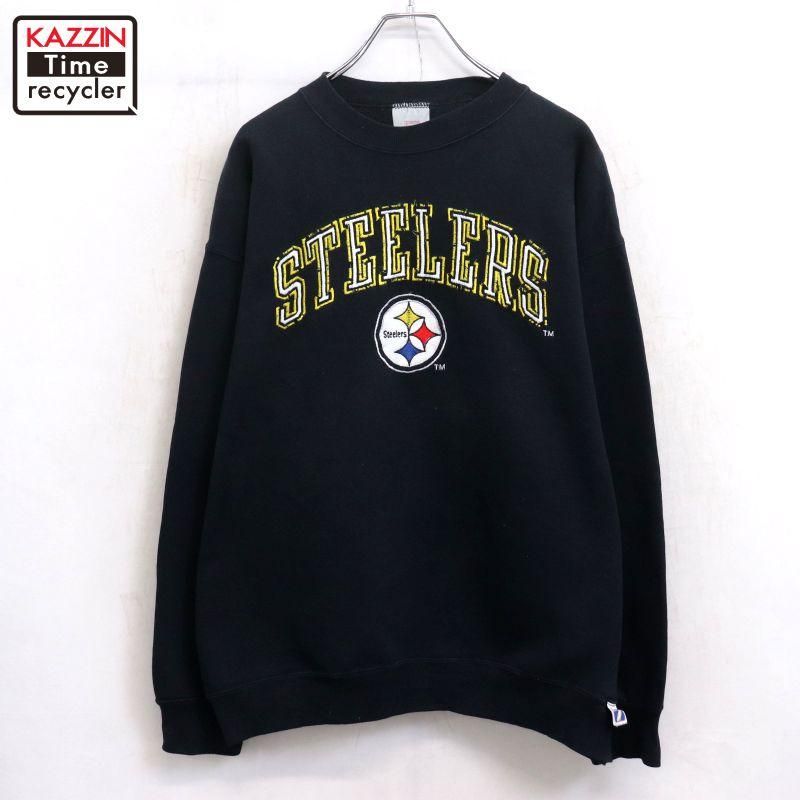 90s vintage LOGO7 NFL ƥ顼 STEELERS å ȥ졼ʡ  ɽXL