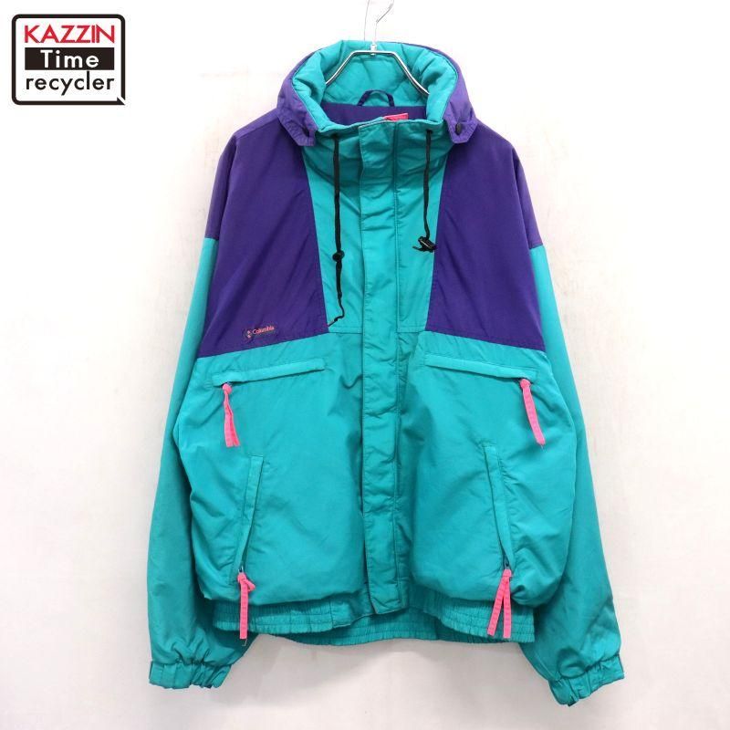 80s vintage Columbia �ʥ����󥸥㥱�å� ��� ɽ��L������