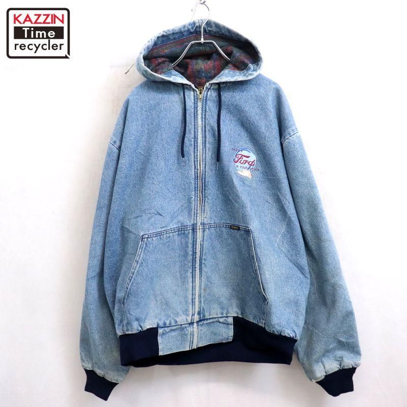 90s vintage OSHKOSH ѡ ǥ˥ॸ㥱å  XL~ ӥå С