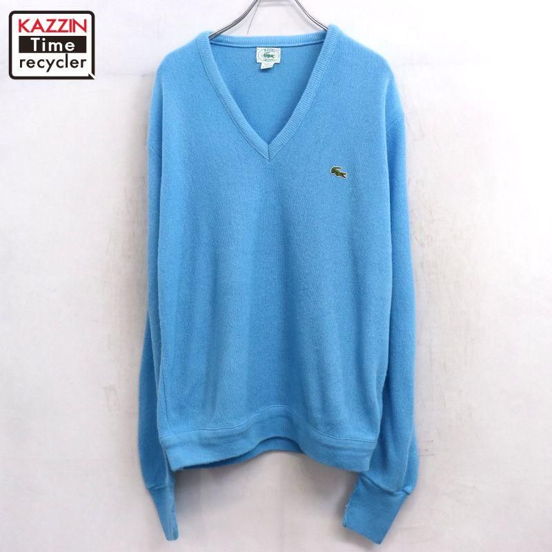 80s USA vintage LACOSTE Vͥå  ˥åȥǥ  ɽL