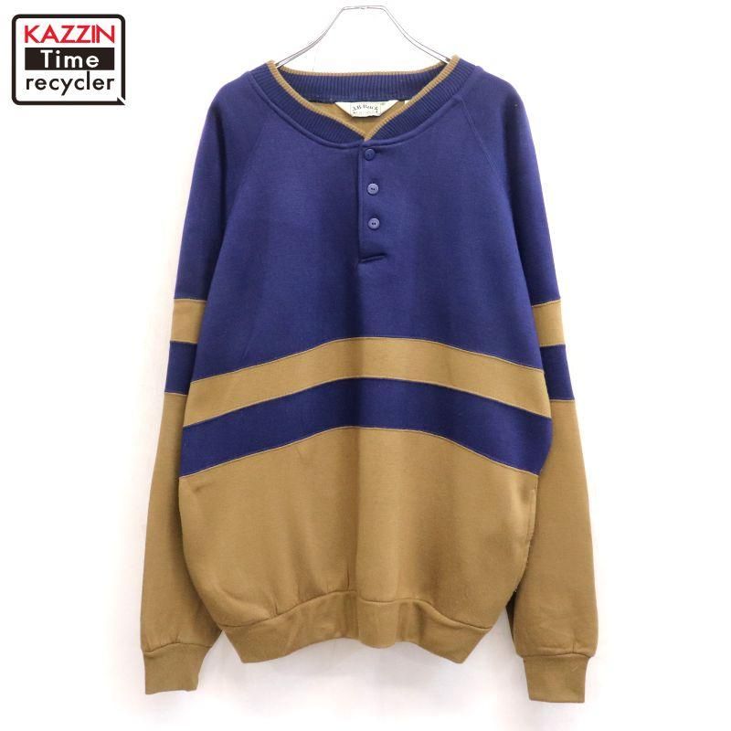 90s vintage 2ȡ إ꡼ͥå 饰 å ȥ졼ʡ  ɽXL