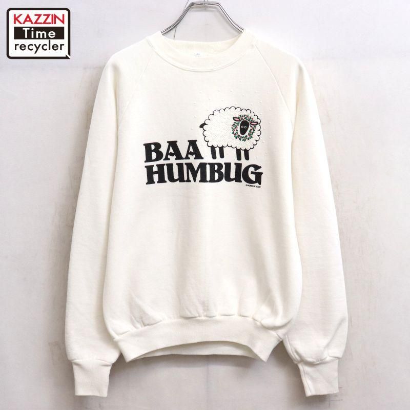 80s USA vintage JERZEES ȯˢץ ˥ޥ 饰 å ȥ졼ʡ  ɽM