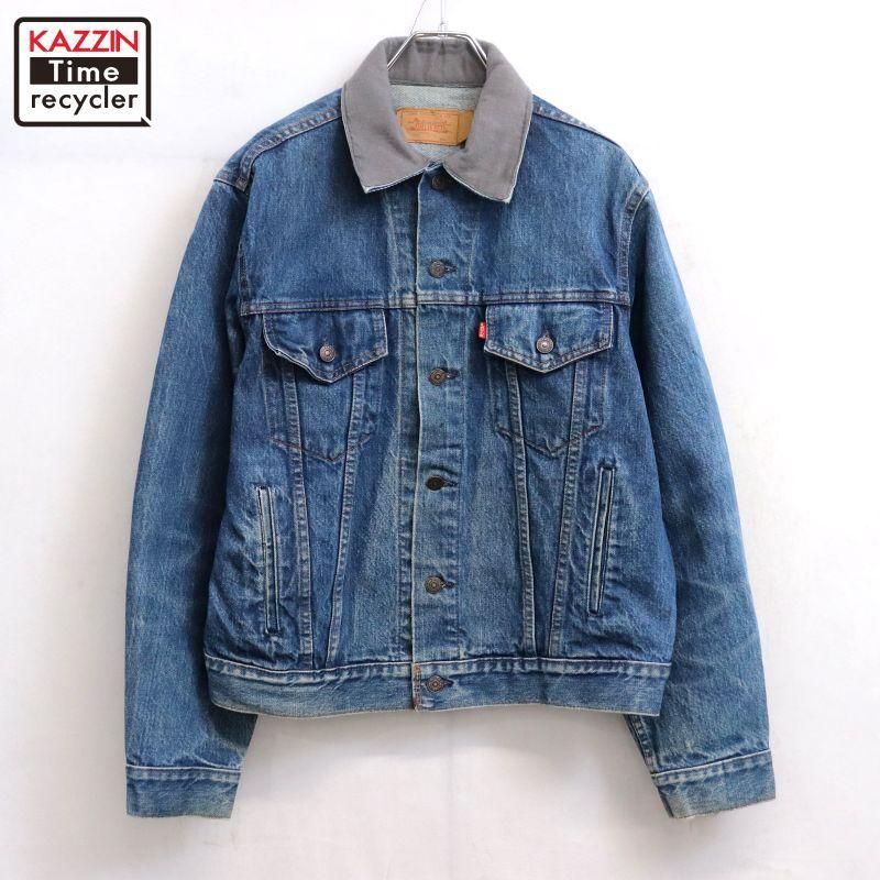 80s vintage Levi's 70506 �ߥ������� �ǥ˥ॸ�㥱�å� ��� L����������
