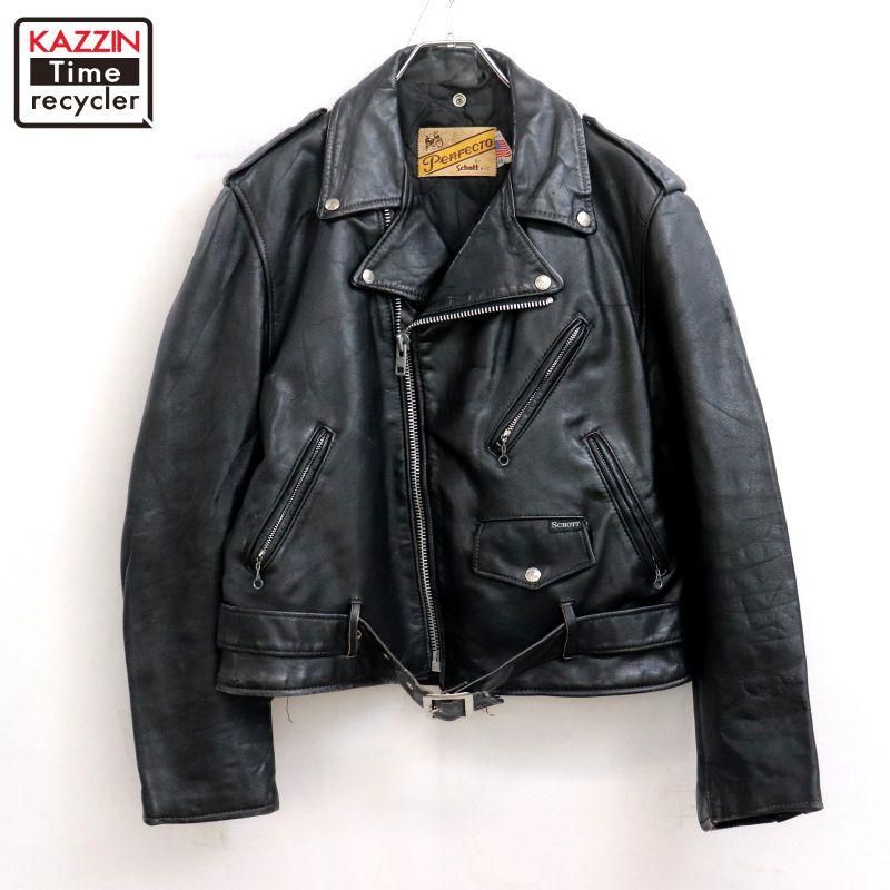 80s USA vintage schott PERFECTO Х ֥饤㥱å  ɽL