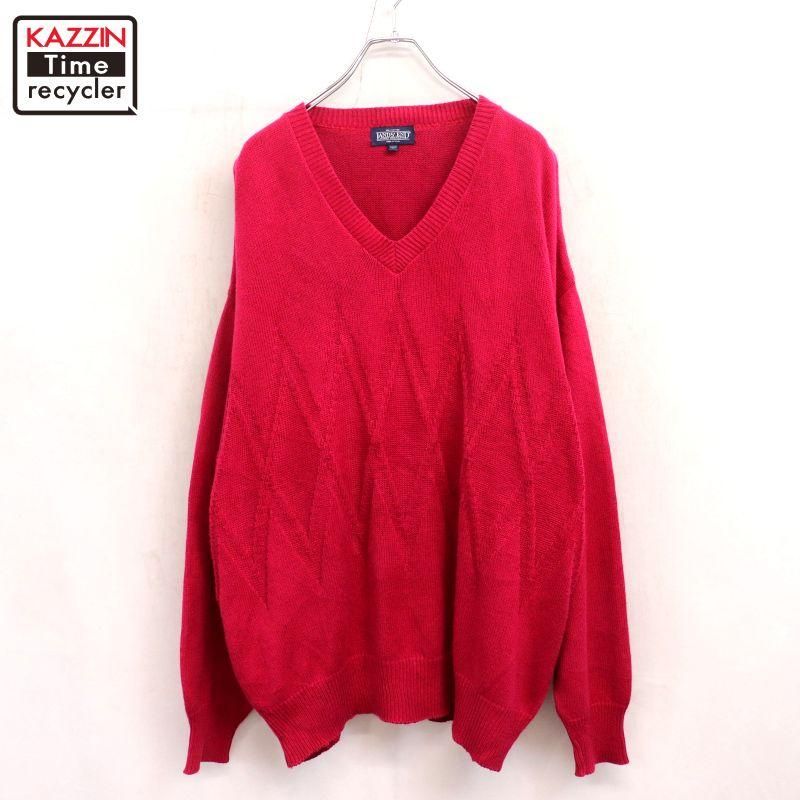 90s USA vintage LANDS' END Vͥå åȥ ˥åȥ  ɽL