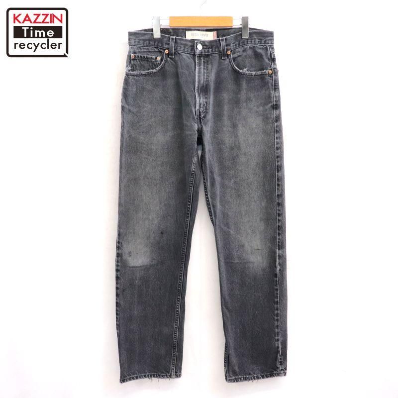 90s vintage Levi's 襤褸 ボロ 先染め デニムパンツ メンズ 表記33/34