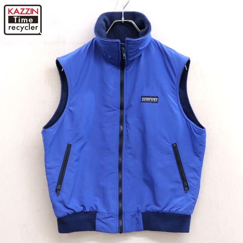 90s USA vintage LANDS' END ʥ ΢ϥե꡼ ٥  M