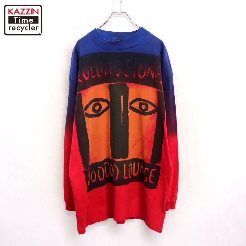 90s USA�� vintage ������󥰥��ȡ��� The Rolling Stones VOODOOLOUNGE BROCKUM Ĺµ�ԥ���� ��� ɽ��XL������