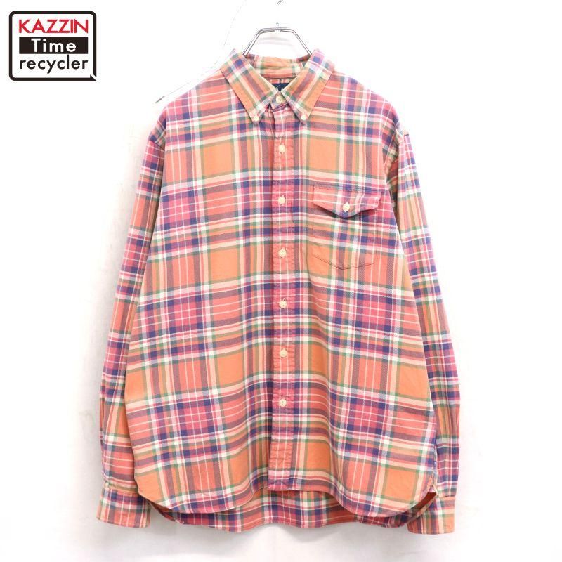 00s RALPH LAUREN �����å��� �ޥ��դ� �ܥ�������� Ĺµ����� ��� ɽ��L������