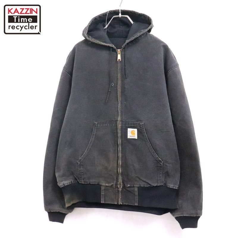 90s USA�� vintage Carhartt ΢�ϥ�å��� �����ƥ��� ���å� ���㥱�å� ��� ɽ��XL������