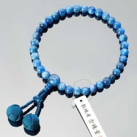 全宗派共通✳︎本式108珠念珠✳︎グリーンカイヤナイト✳︎数珠 入手困難希少石＊全宗派共通✳︎本式108珠念珠✳︎グリーン