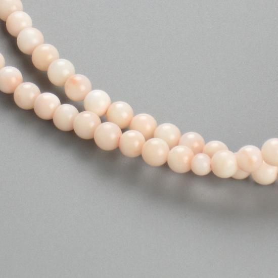 真言宗 女性用 ピンク珊瑚 八寸 正絹梵天房(しょうけんぼんてんふさ)の写真